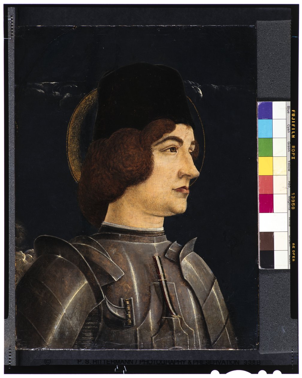 Sankt Georg, ca 1475-76 av Cosimo Tura