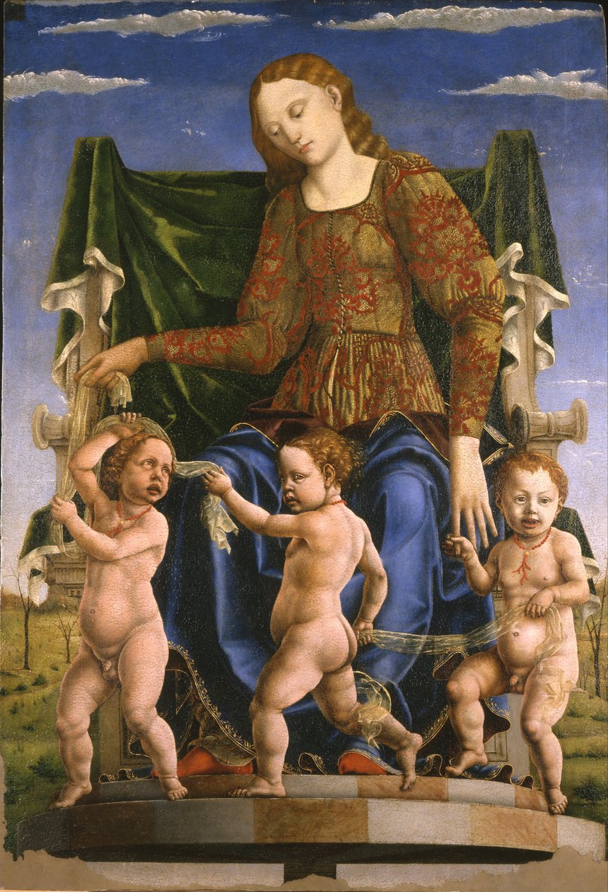 Muse Terpsichore av Cosmè Tura