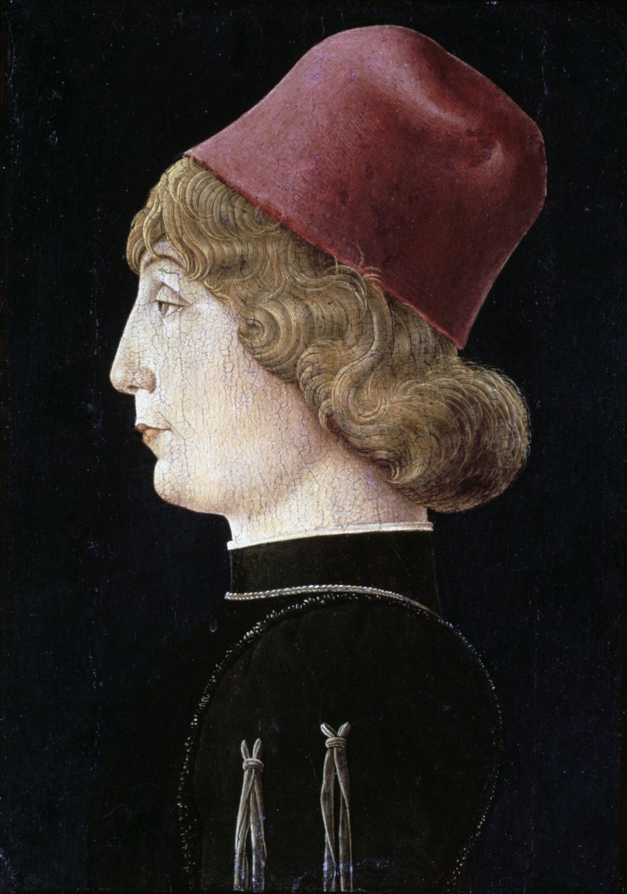 En ung man, c1460 av Cosmè Tura