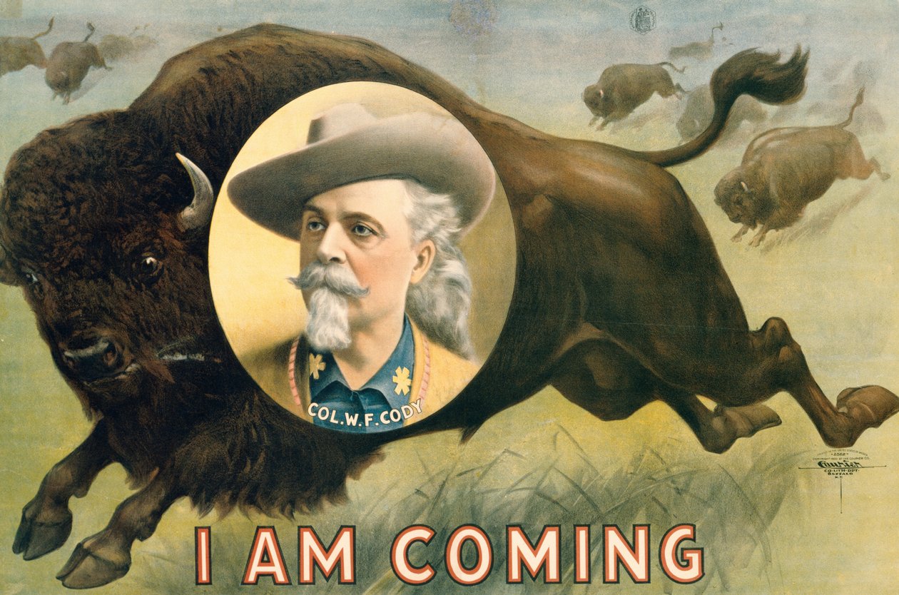 Buffalo Bill av Courier Lithography Company