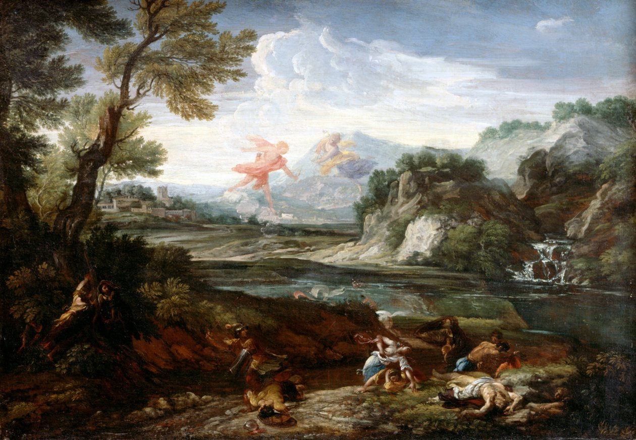 Destruction of Niobes Children av Crescenzio Onofri
