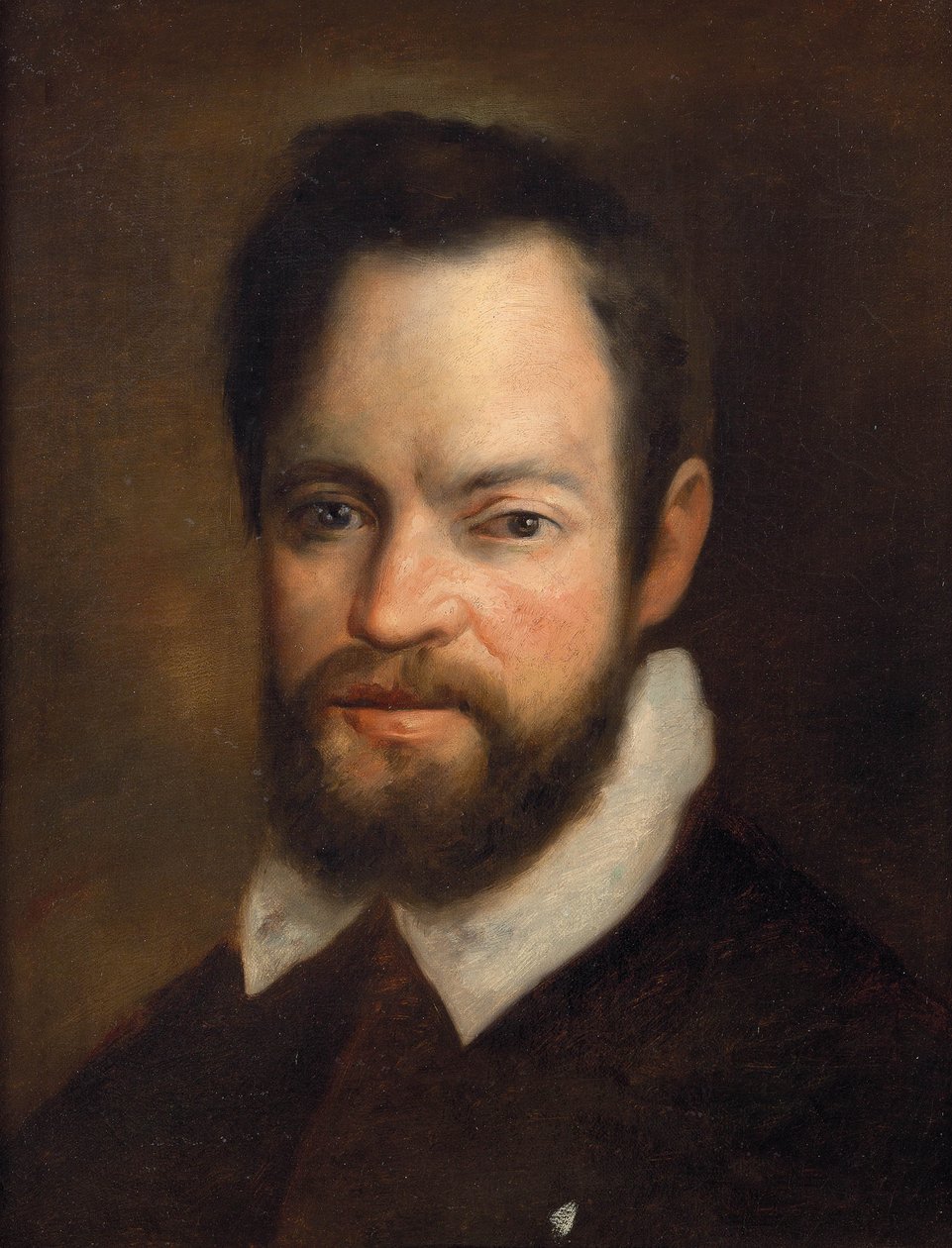 Porträtt av Galileo Galilei. av Cresti