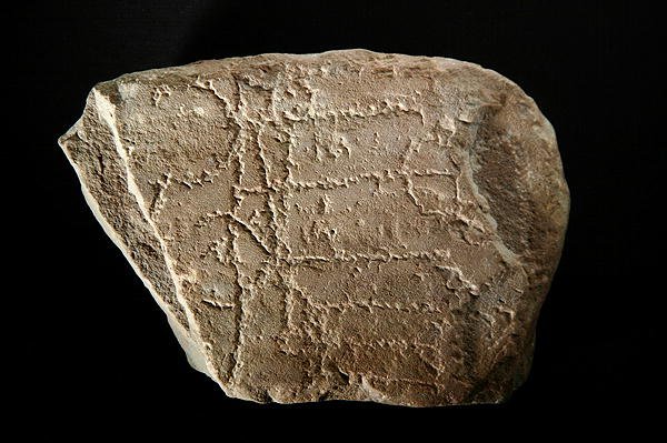 Wagenstein, hittad vid Fritzlar-Zueschen (sten) av Culture Wartberg