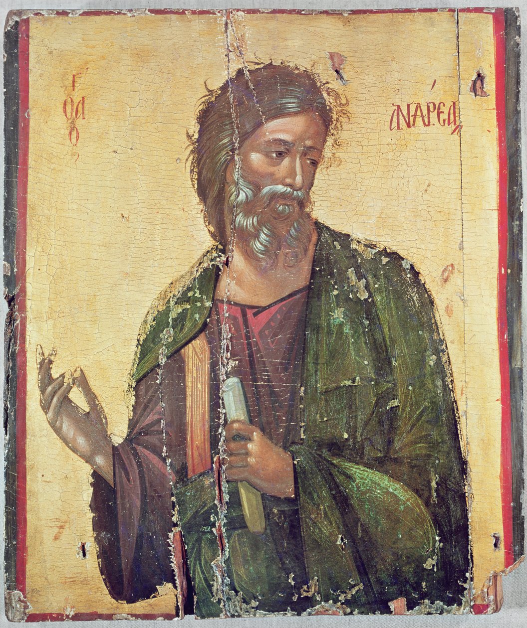 Ikon föreställande St Andrew av Cypriot