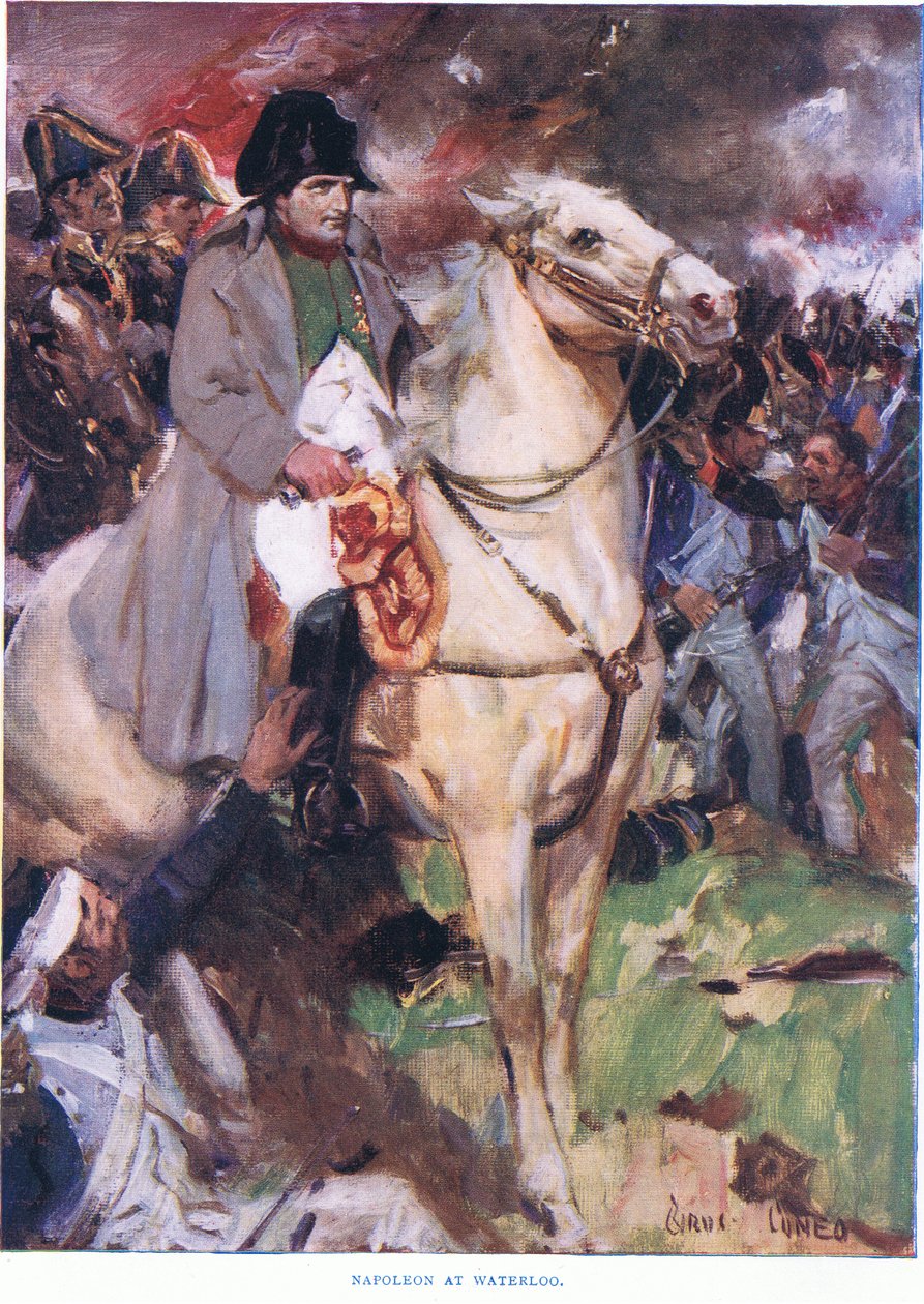 Napoleon vid Waterloo 1815, 1915 av Cyrus Cuneo