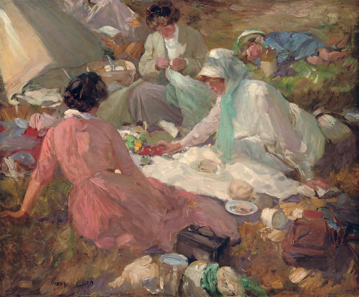 Picknicken av Cyrus Cuneo