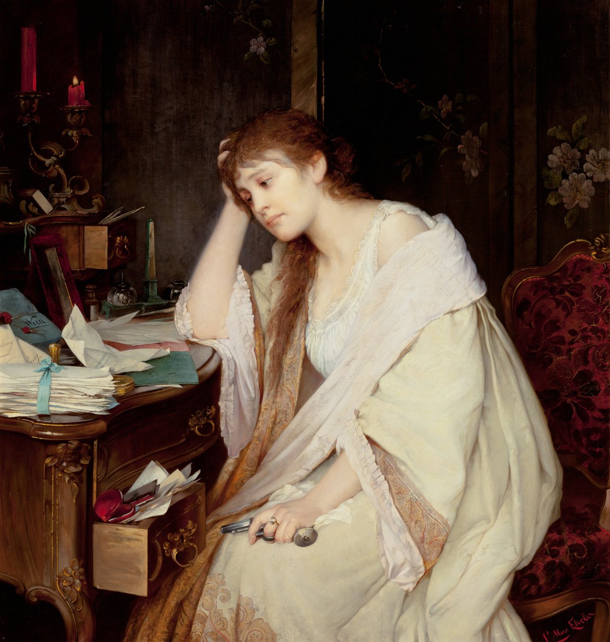 Telegram, 1894 av Czech School