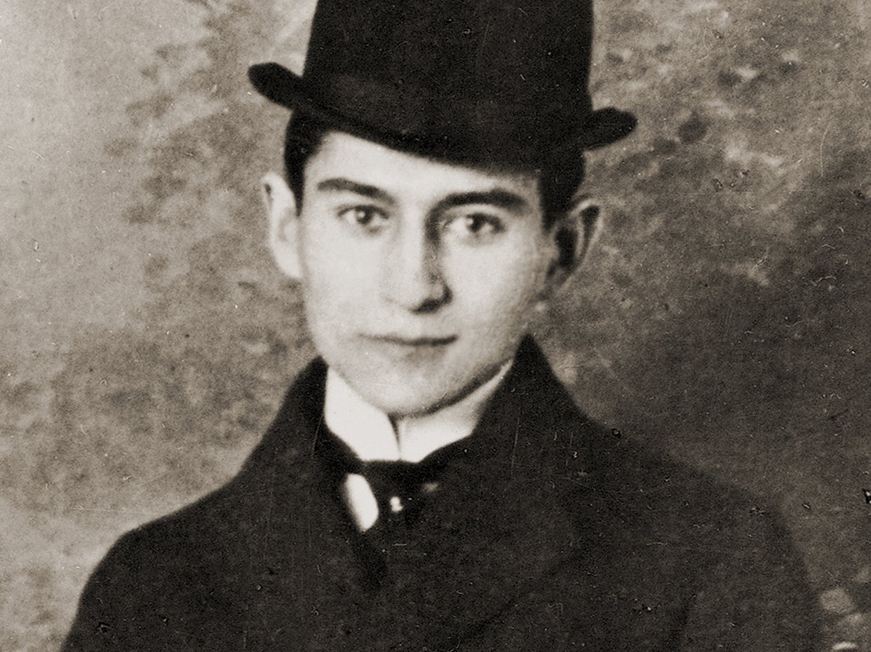 Porträtt av Franz Kafka, 1910 av Czech School