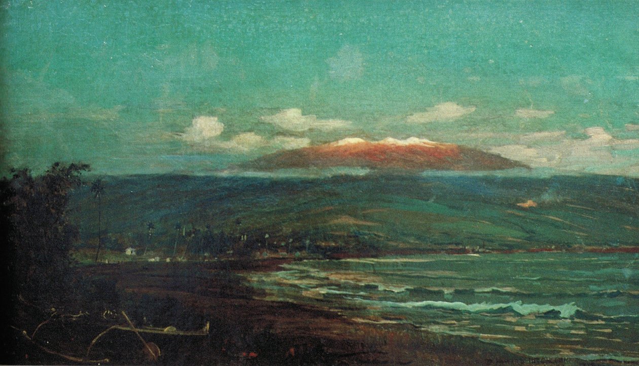 Mauna Kea from Hilo Bayn  av D. Howard Hitchcock