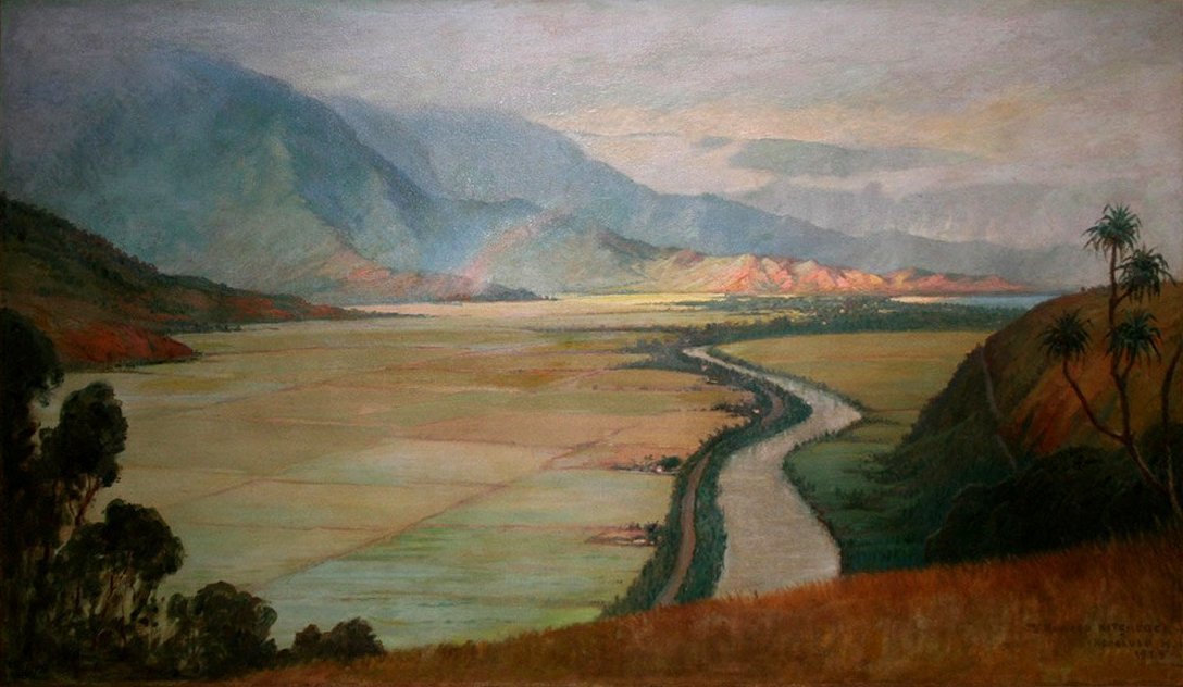 Hanalei Valley  av D. Howard Hitchcock