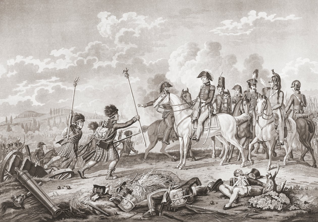 Slaget vid Waterloo, 18 juni av D. Sluyter