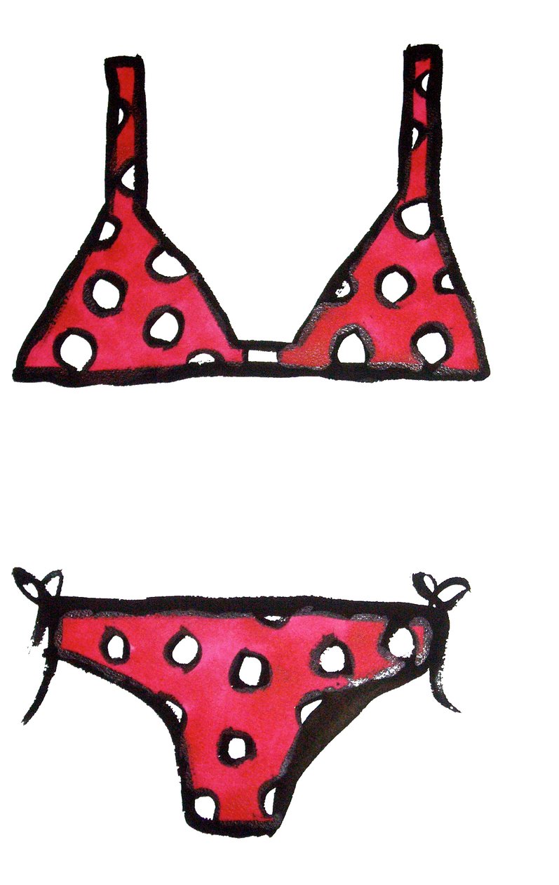 Polka Dot Bikini av Daisy de Villeneuve