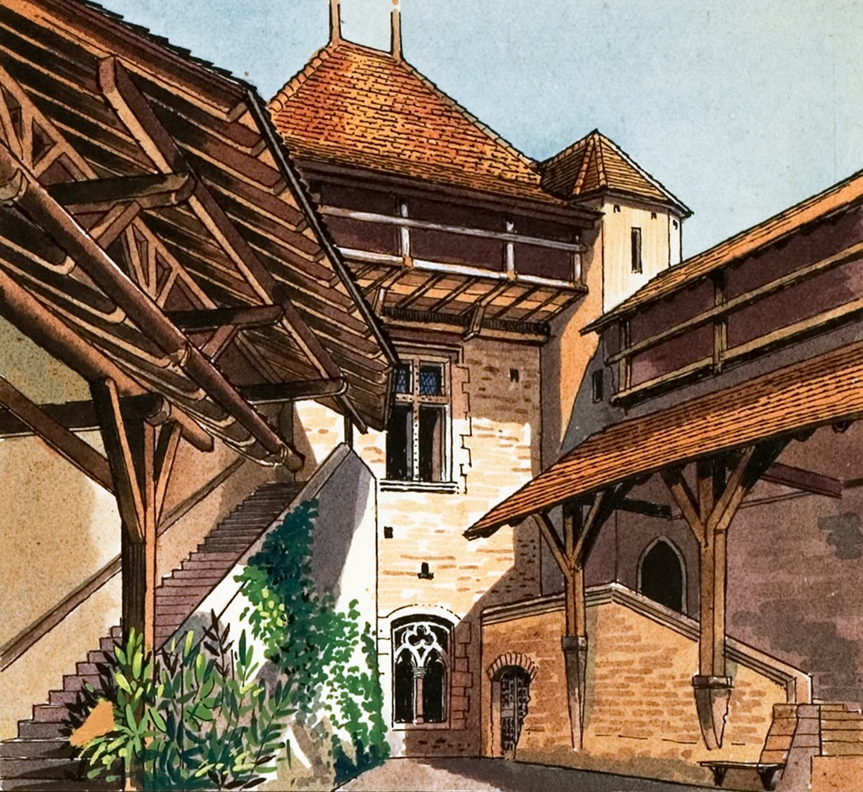 Chateau De Chillon av Dan Escott