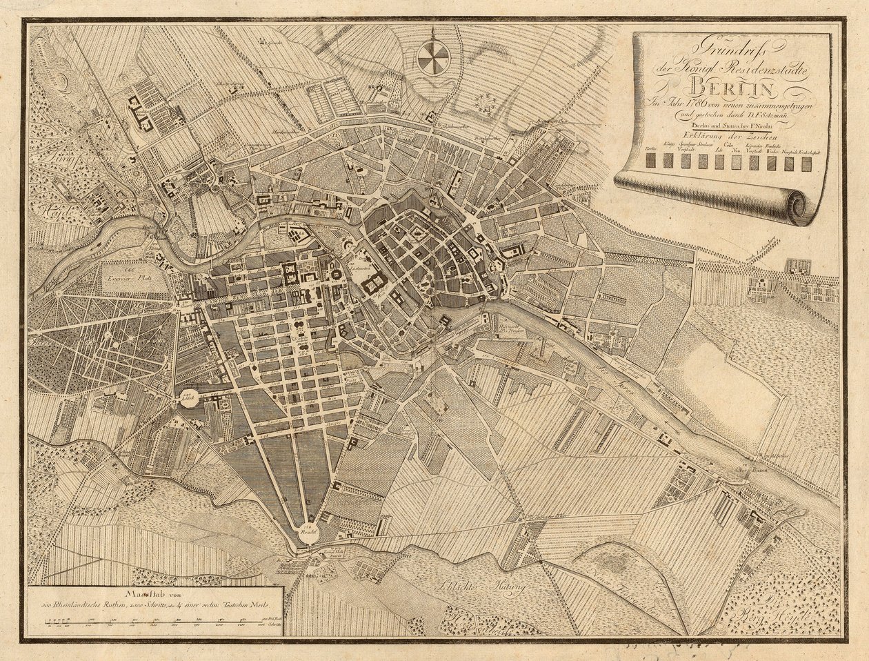 Sotzmann Berlin 1786 av Daniel Friedrich Sotzmann