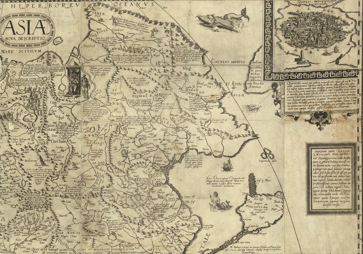 Asiae nova descriptio (Antwerpen, 1590) av Daniel Keller