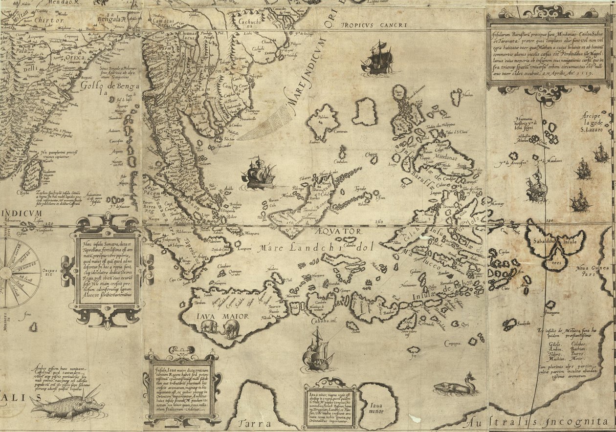 Daniel Keller. Asiae nova descriptio (Antwerpen, 1590) av Daniel Keller
