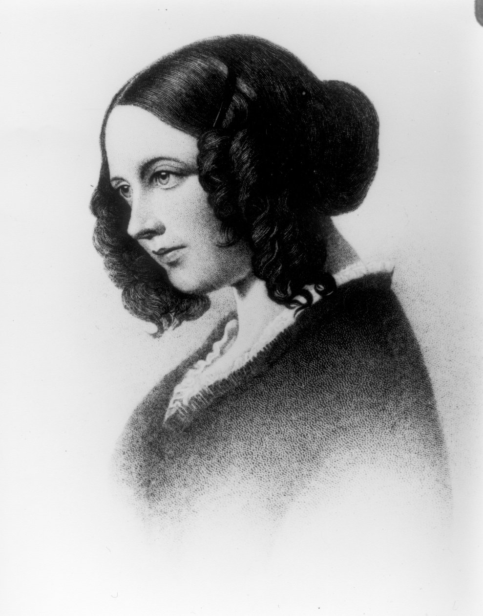 Catherine Dickens, 1848 av Daniel Maclise