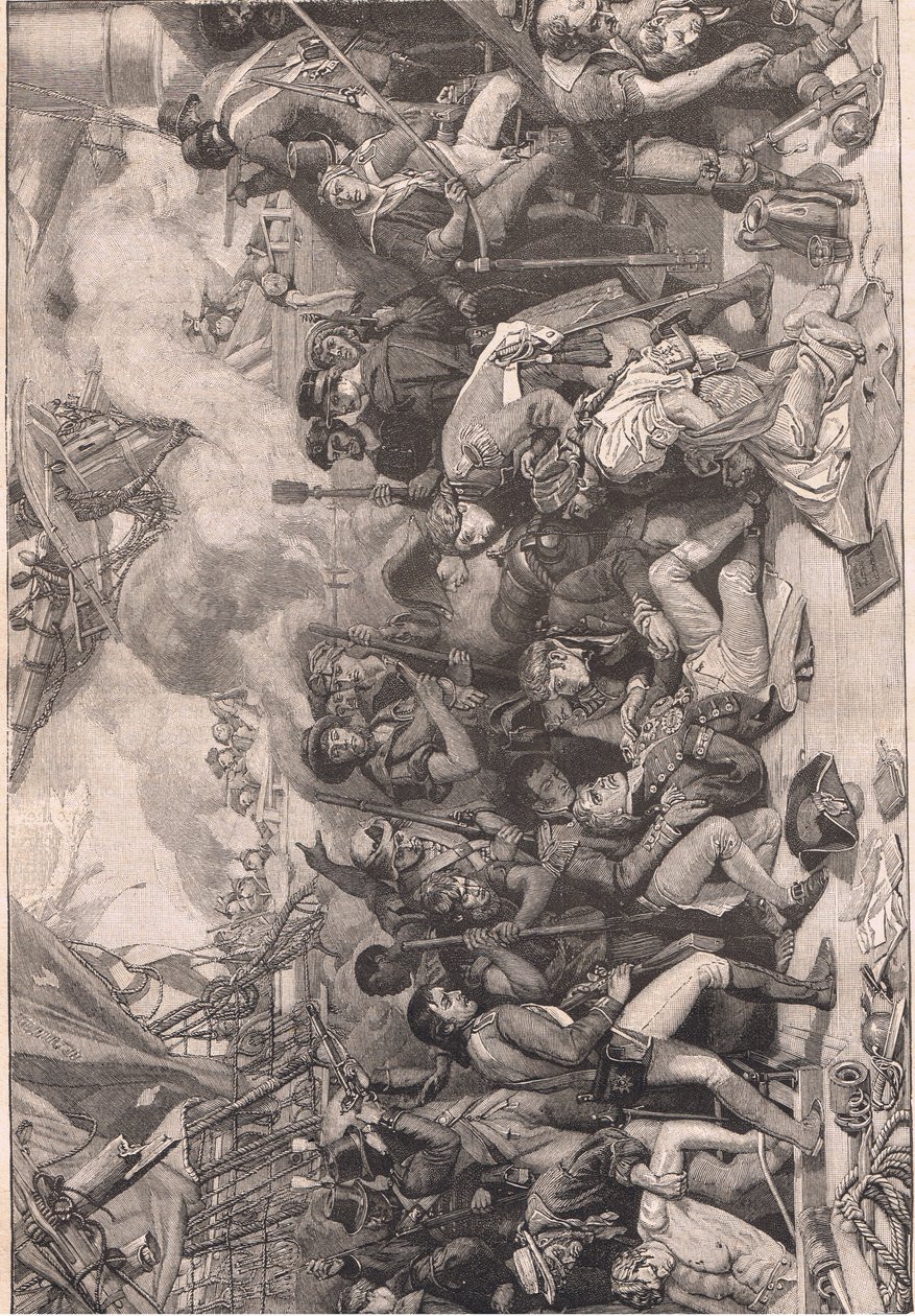 Nelsons död 1805 av Daniel Maclise