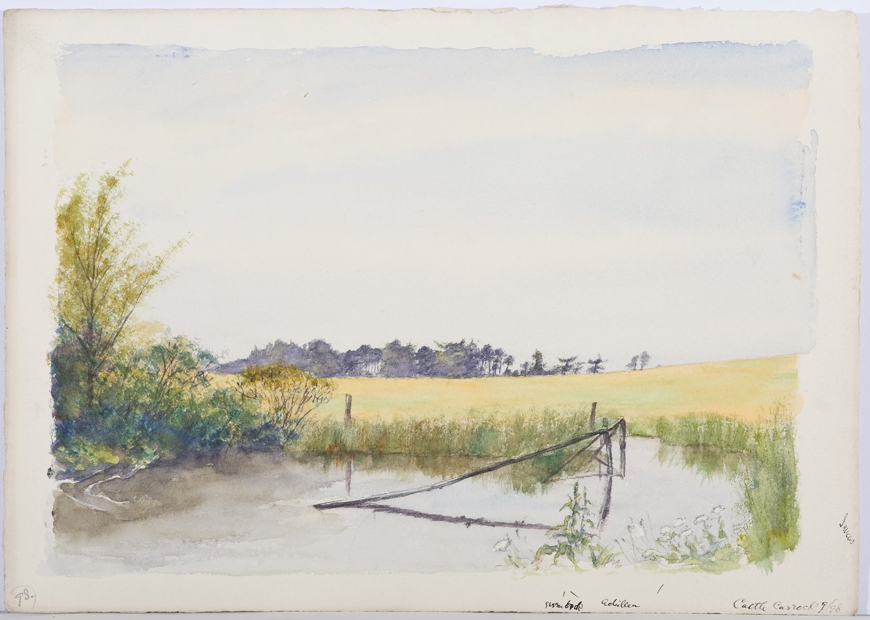 c.1916 (penna och wc på papper) av Daniel Oliver