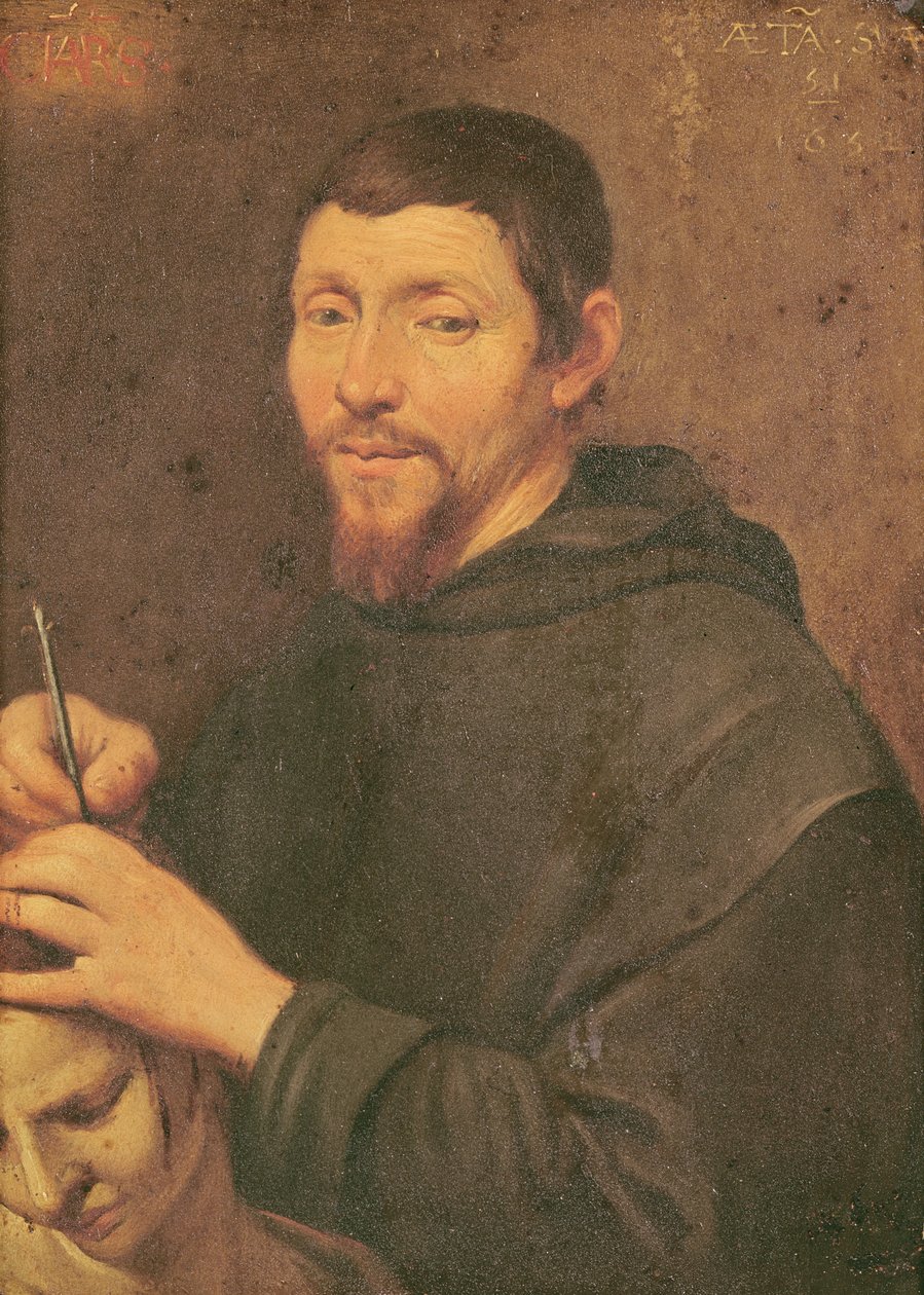 En munk som trepanerar av Daniel Seghers
