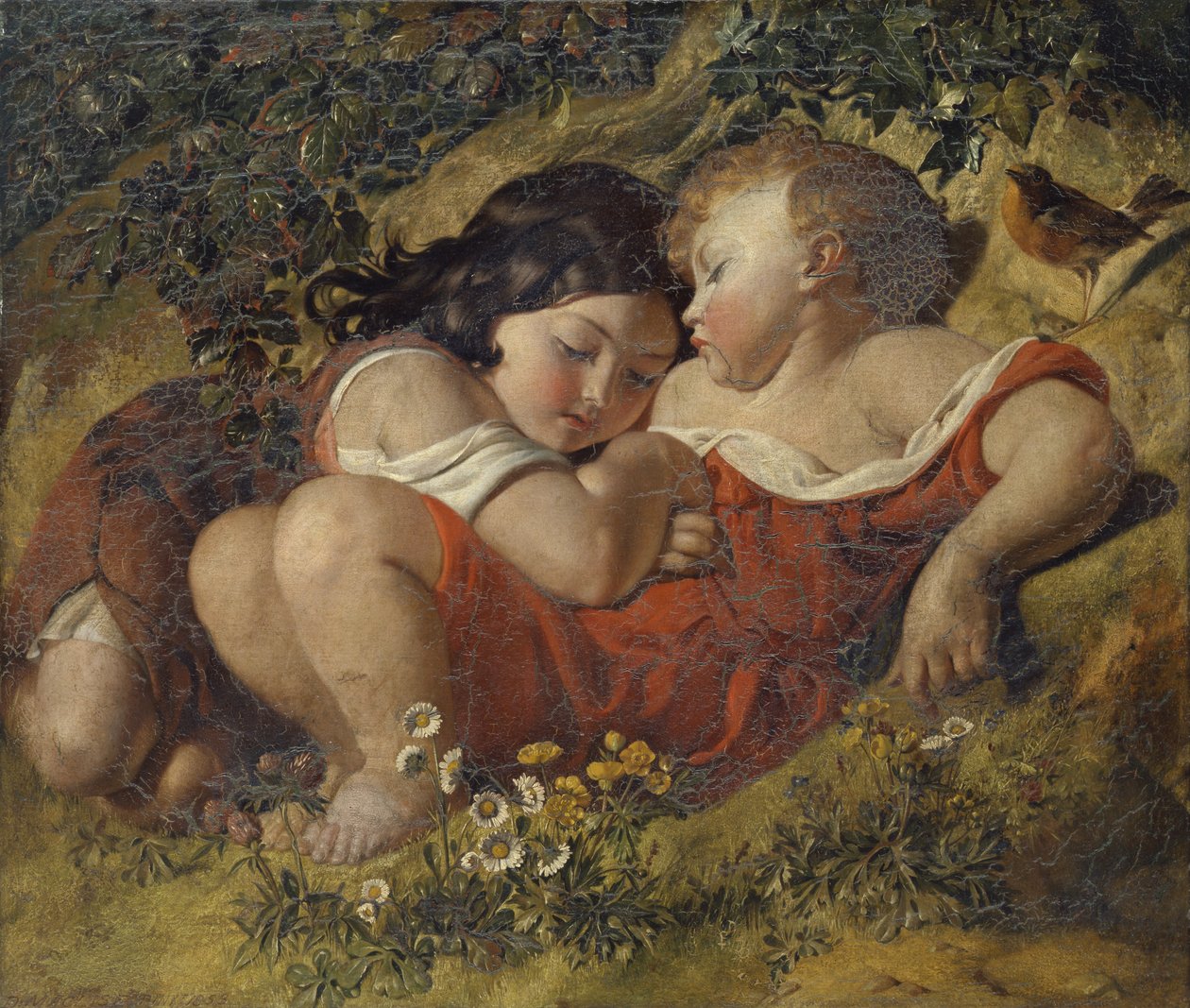 Barn i skogen av Daniel Maclise