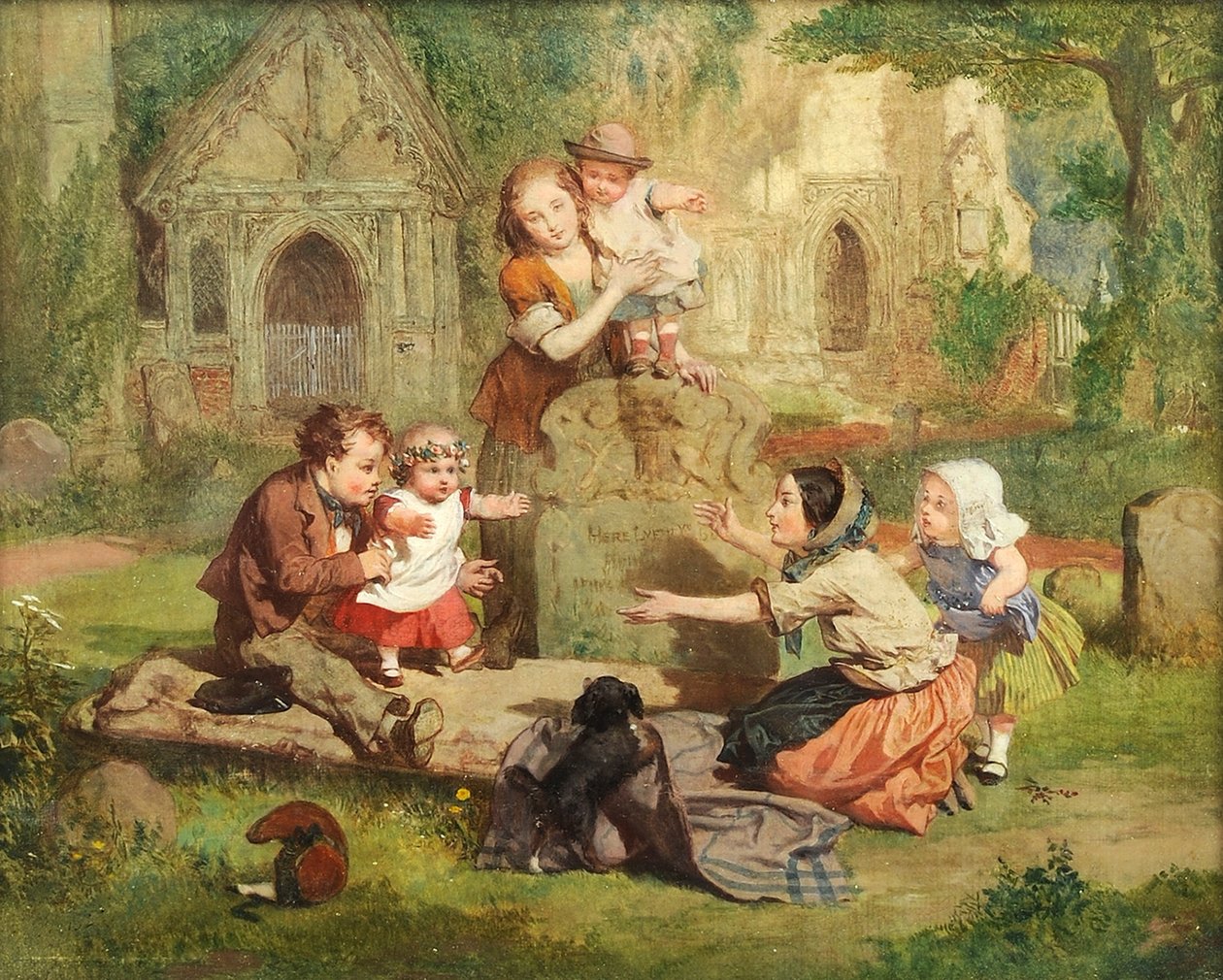 Första stegen av Daniel Maclise