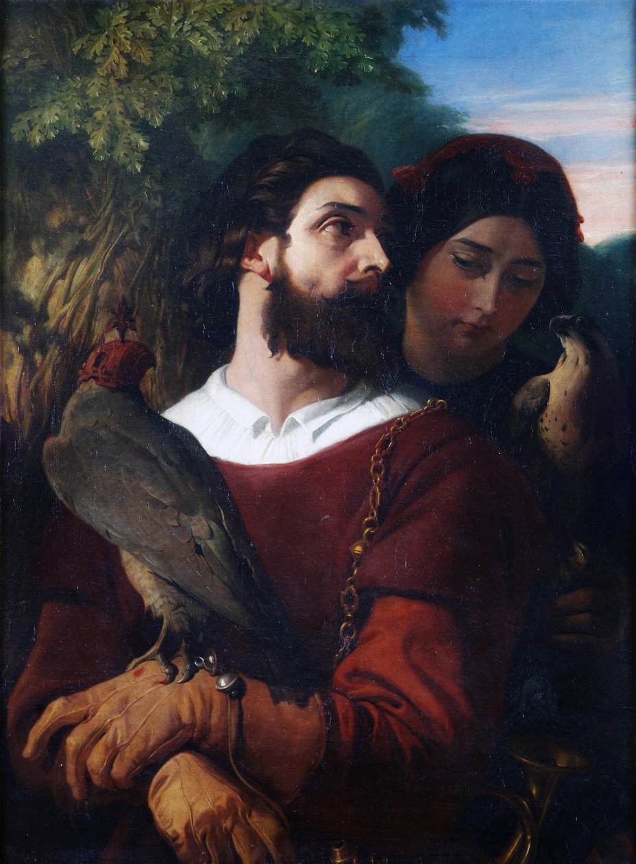 Falkoneraren av Daniel Maclise