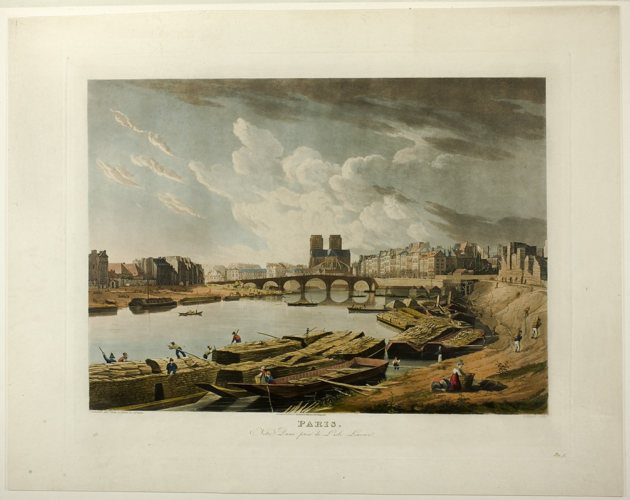Paris, Notre Dame tagen från L