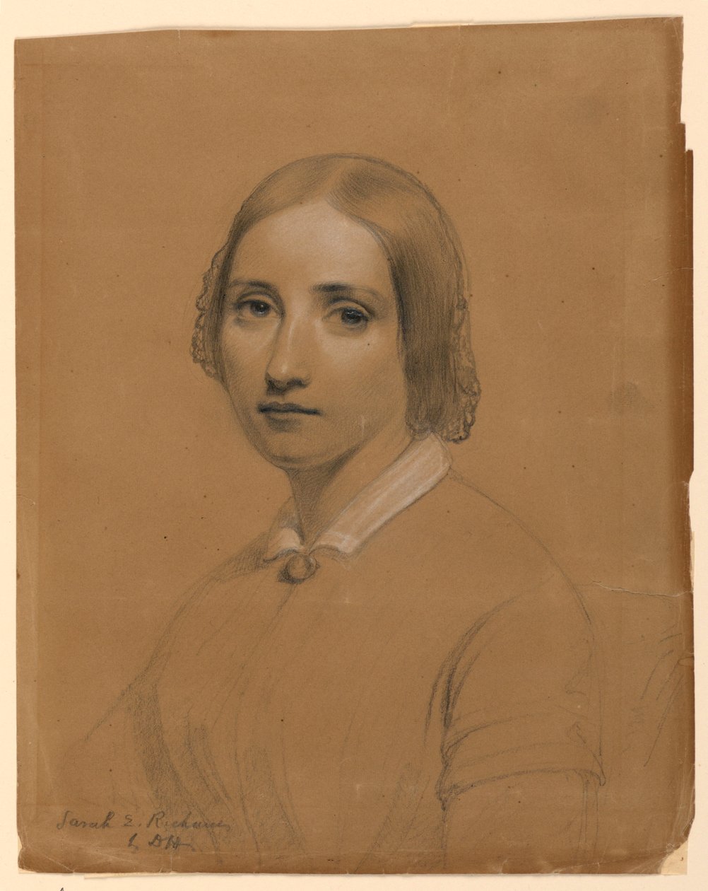 Porträtt av Sarah E. Richards av Daniel Huntington