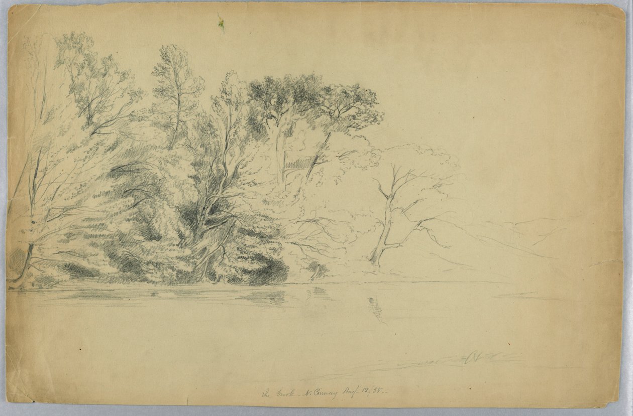 The Brook, North Conway, New Hampshire av Daniel Huntington