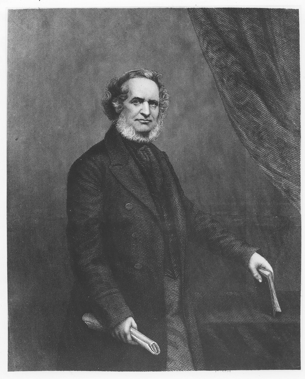 Edward Stanley, Earl of Derby (gravyr) av Daniel John. Pound