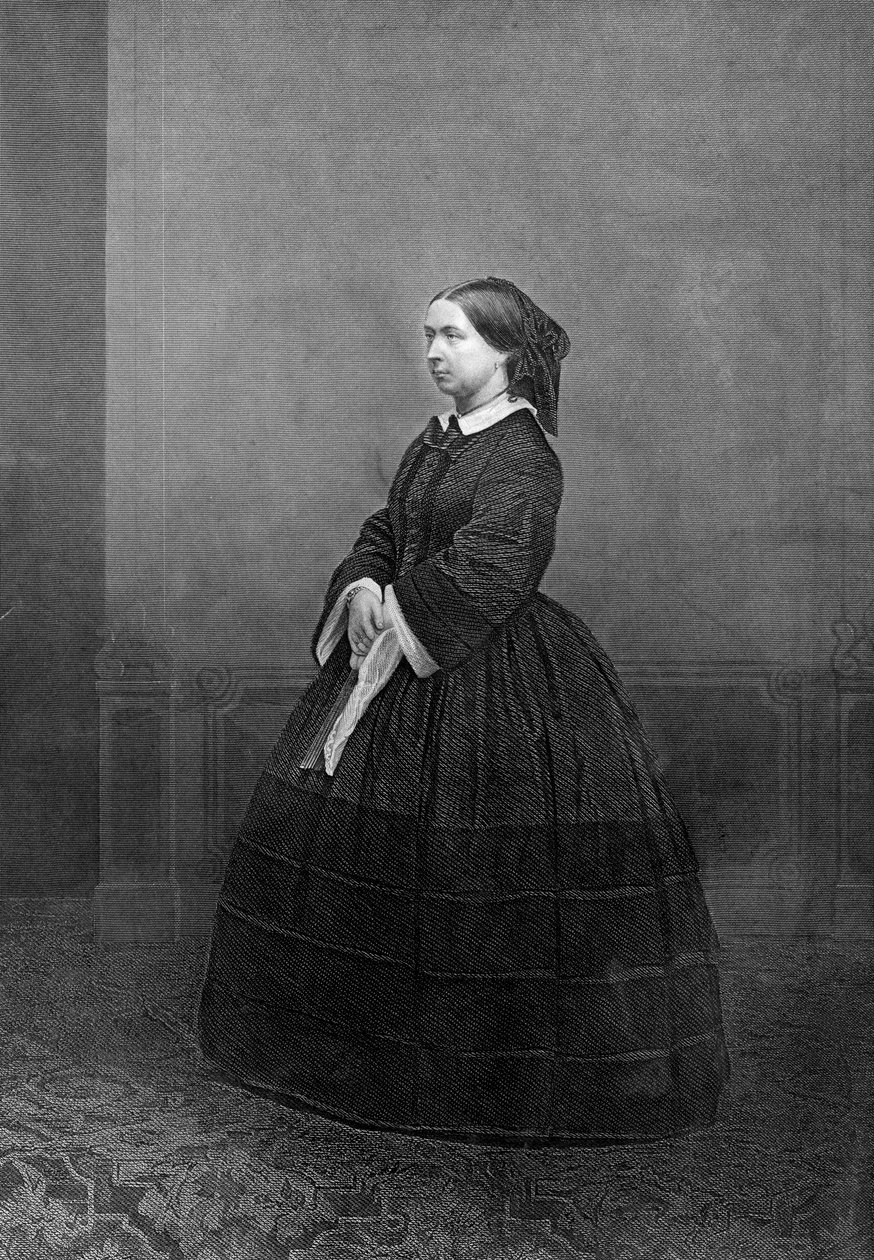 Drottning Victoria, c1860. av Daniel John Pound