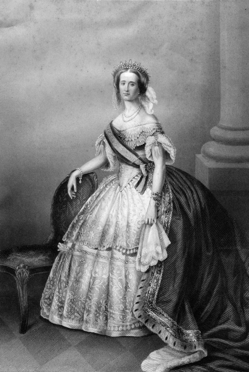 Fransmännens kejsarinna, c1860. av Daniel John Pound