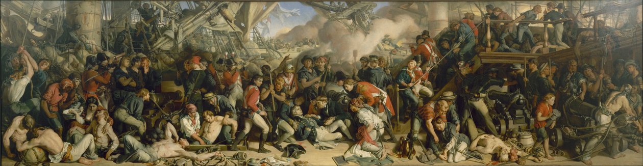 Nelsons död av Daniel Maclise