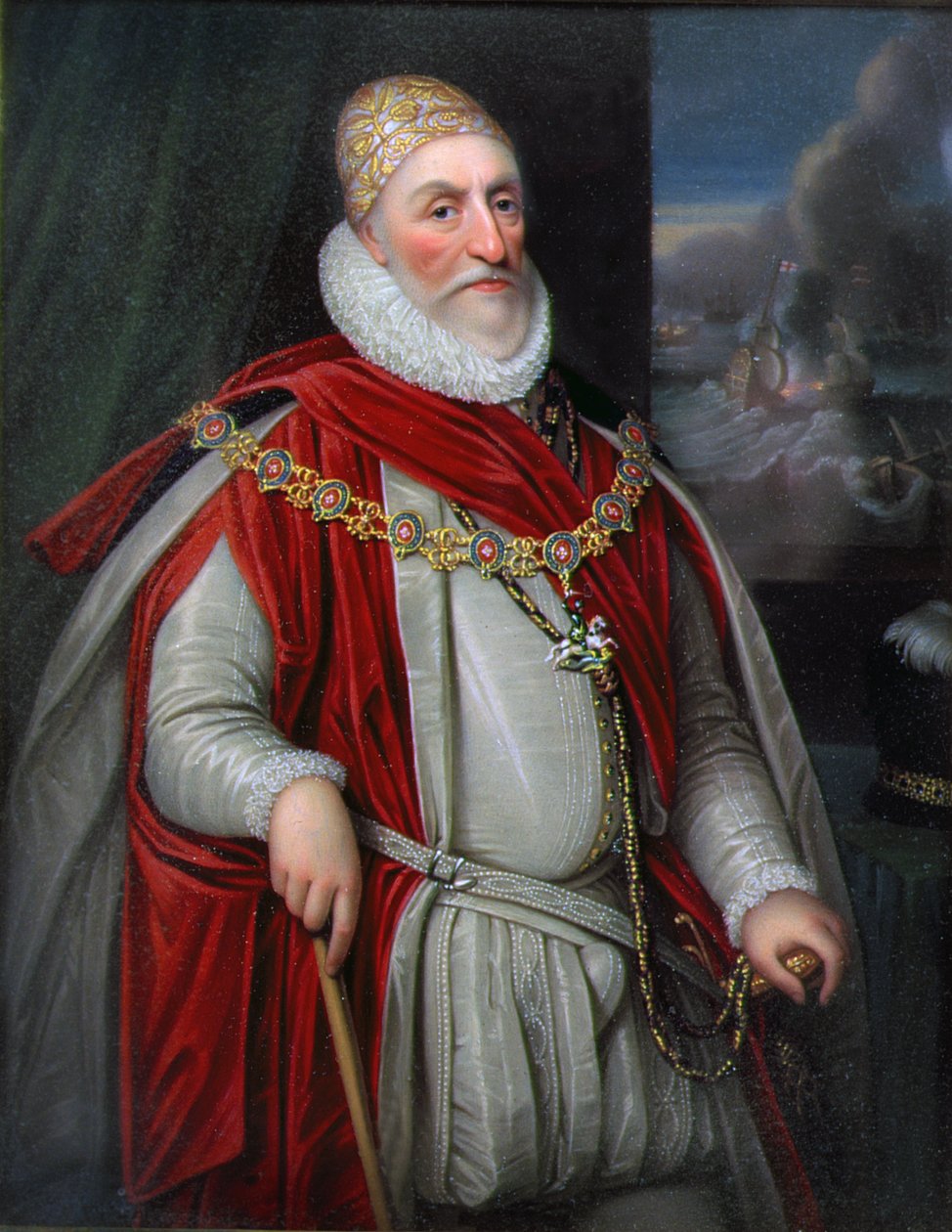 Charles Howard, 1:a earlen av Nottingham av Daniel Mytens