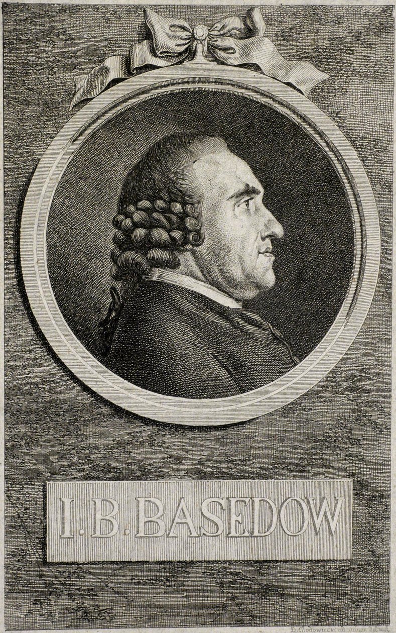 Johann Bernhard Basedow 1724-1790, 1773 av Daniel Nikolaus Chodowiecki