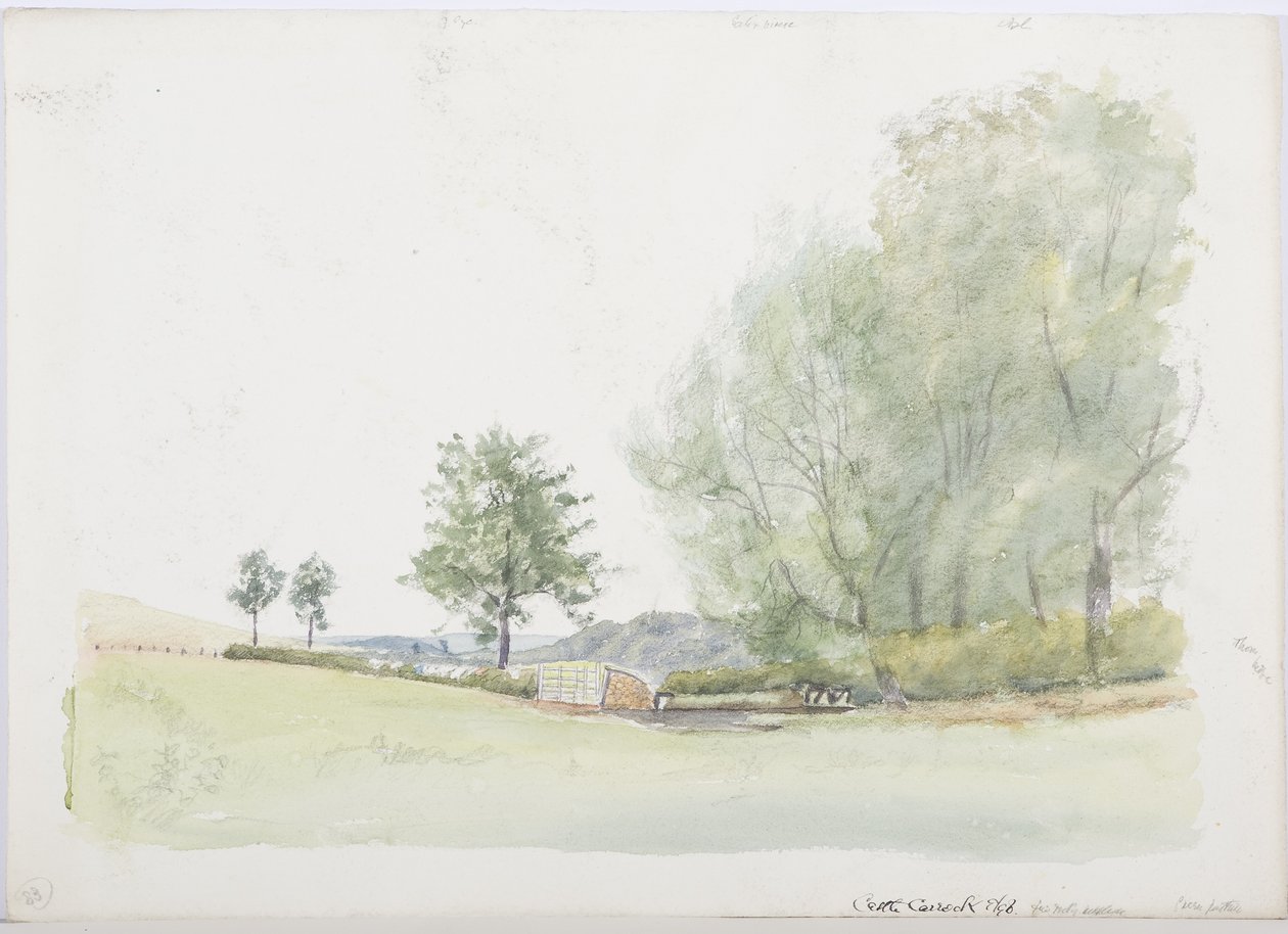 c.1916 (penna och wc på papper) av Daniel Oliver