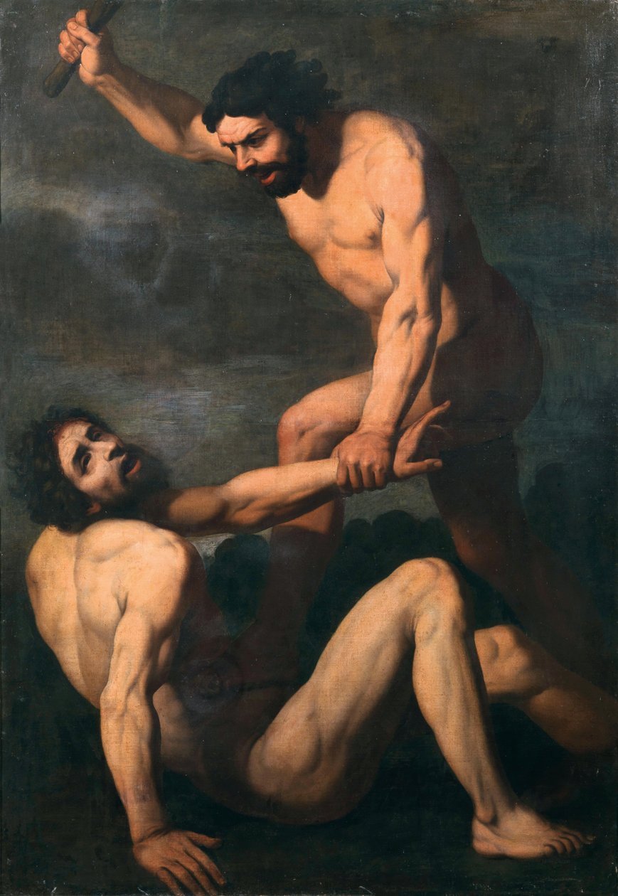 Kain och Abel. av Daniele Crespi