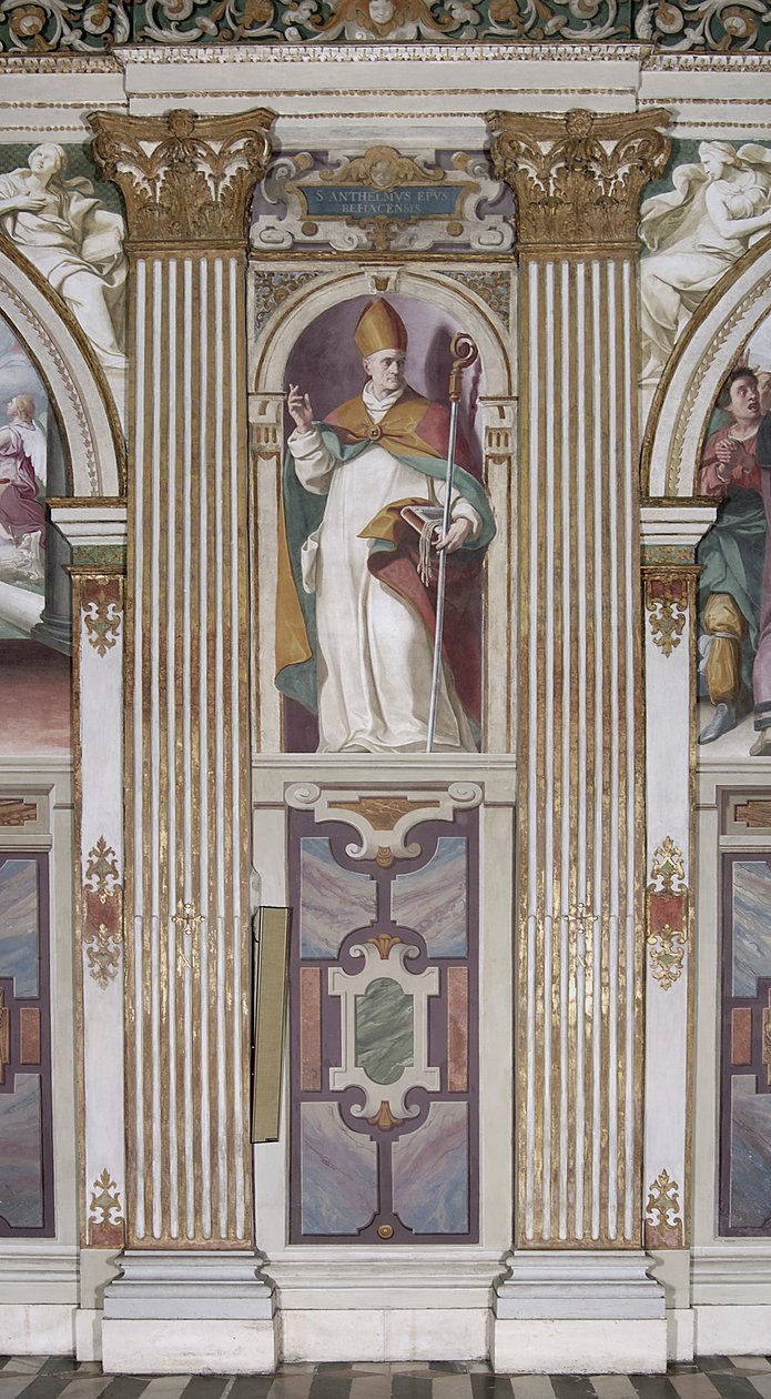 Sant Antelmo, 1629 av Daniele Crespi