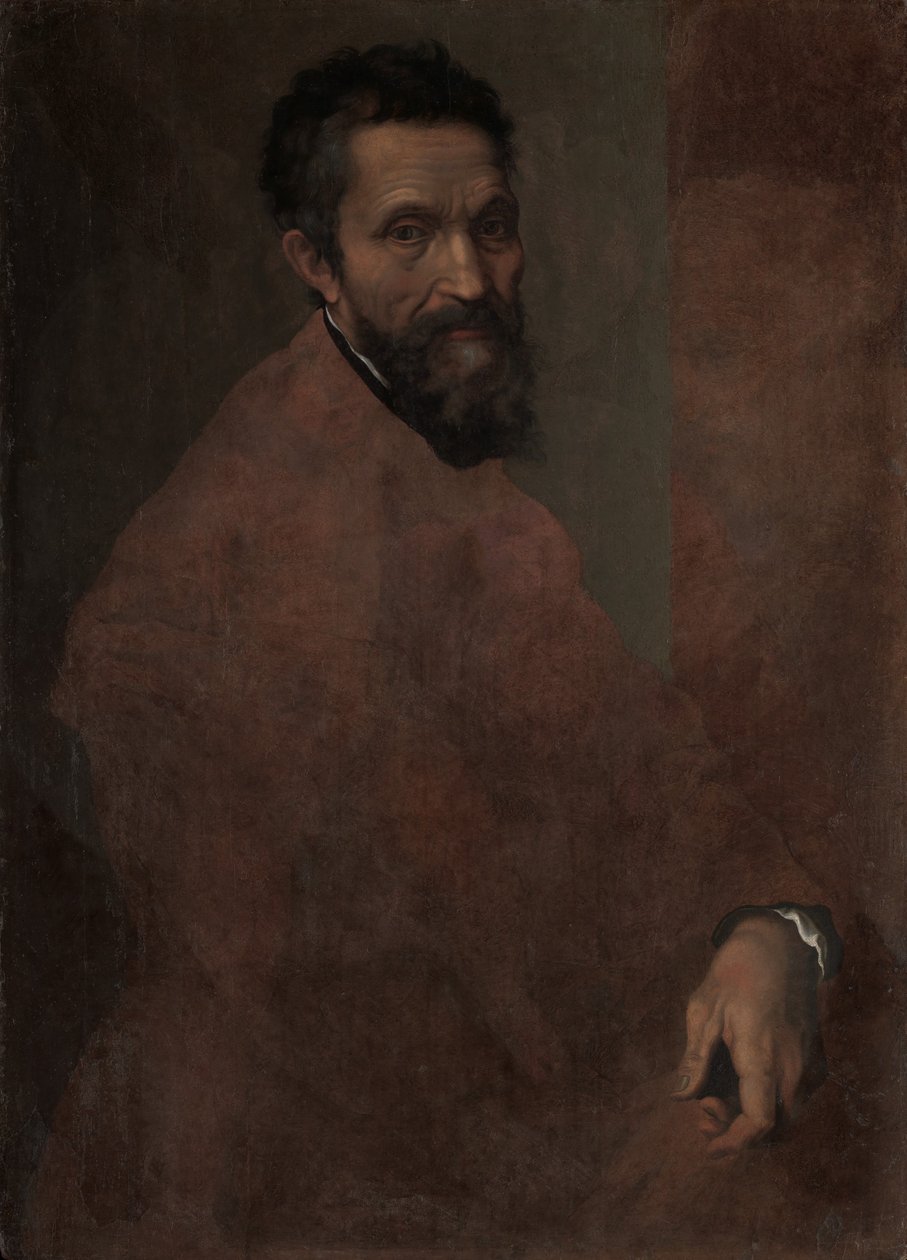 Michelangelo Buonarroti 1475-1564, troligen ca. 1544. av Daniele da Volterra
