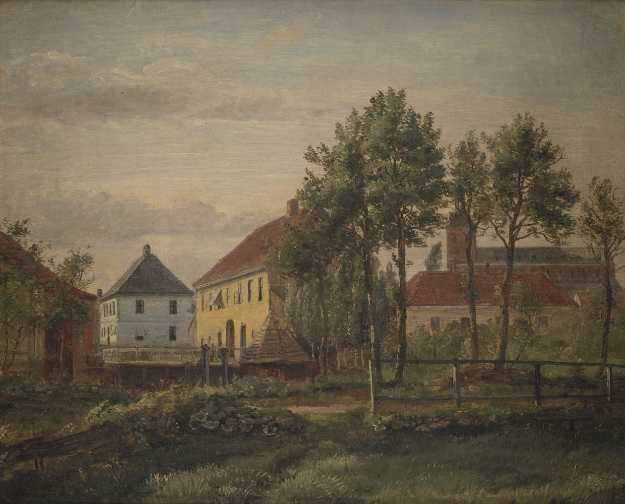 En kvarn i Odense av Dankvart Dreyer