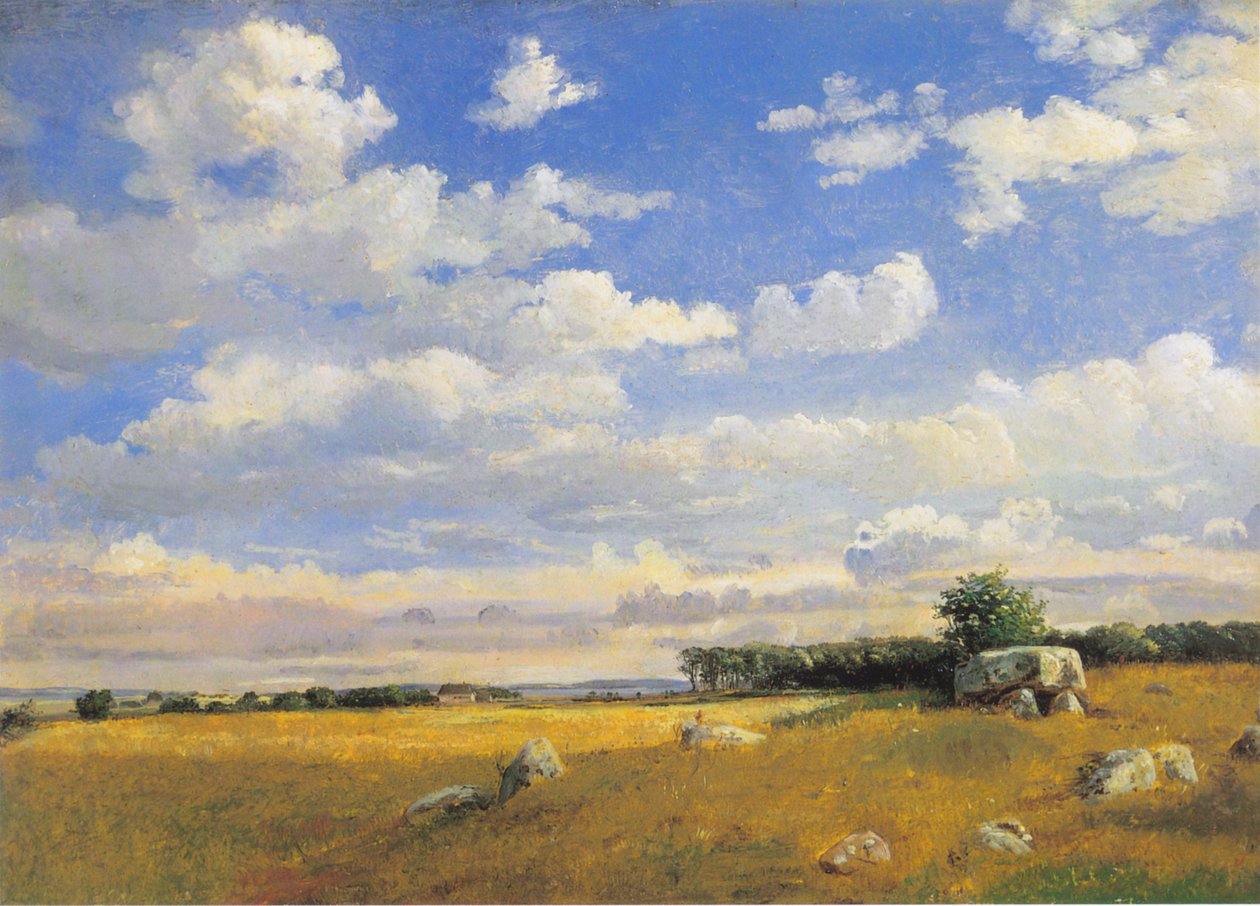 Dolmen på Brandsø av Dankvart Dreyer