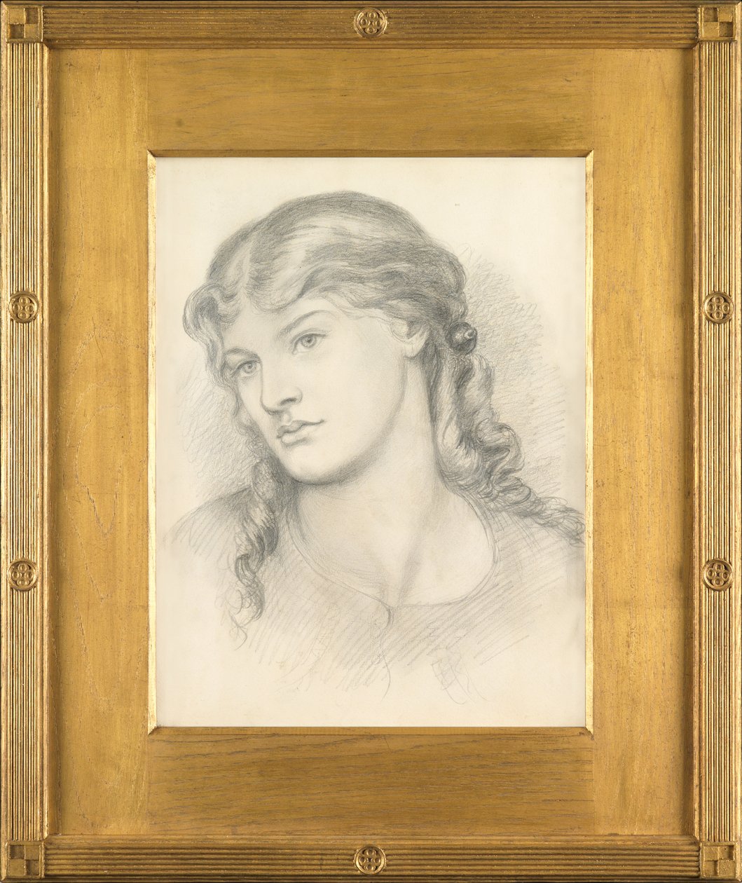 Alexa Wilding, 1865 av Dante Gabriel Charles Rossetti