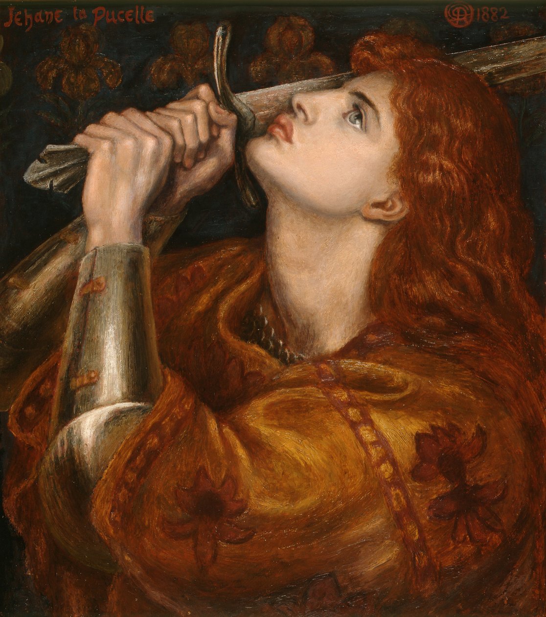 Joan wa Arc, 1882 swed av Dante Gabriel Charles Rossetti
