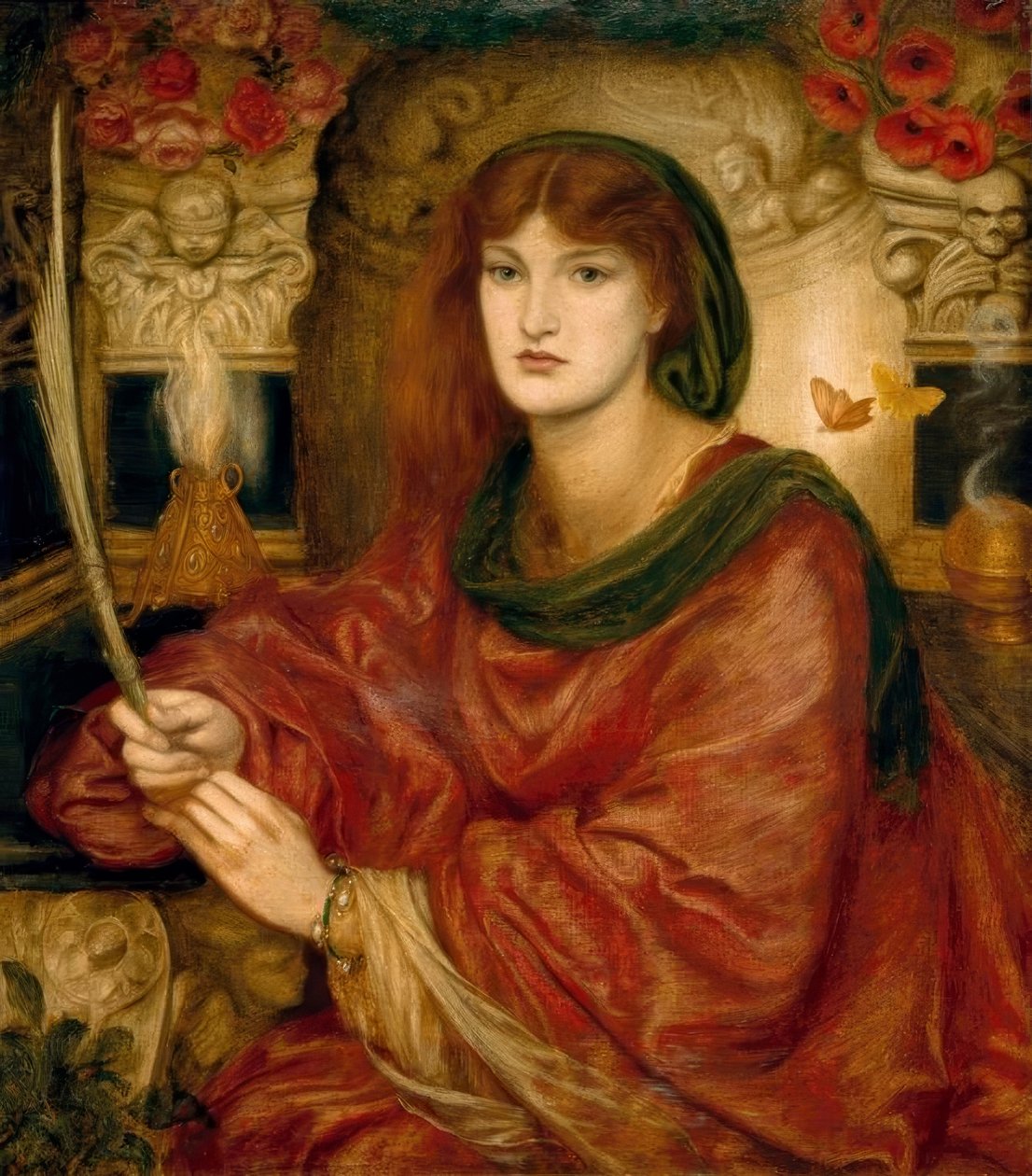 Sibylla Palmifera av Dante Gabriel Charles Rossetti