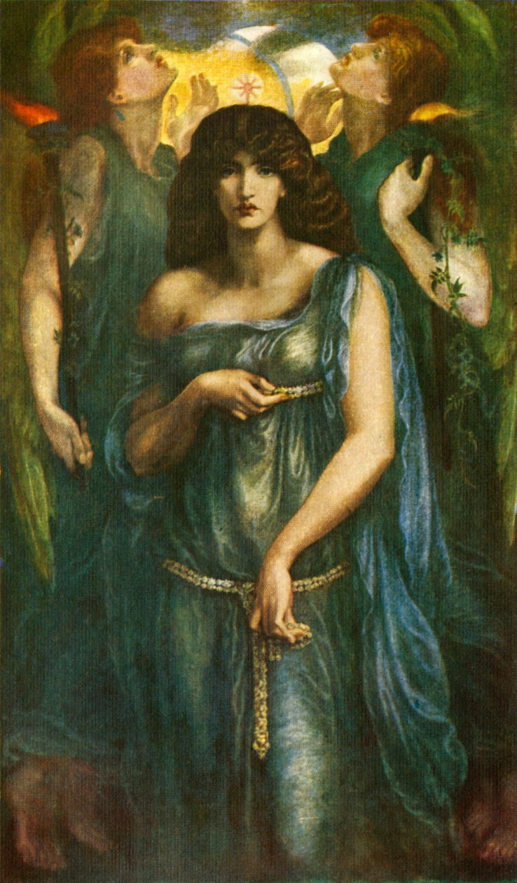 Astarte Syriaca, 1877, c1912 av Dante Gabriel Charles Rossetti