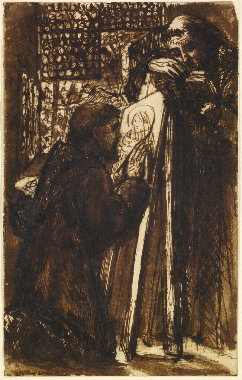 Från Angelico Painting av Dante Gabriel Charles Rossetti