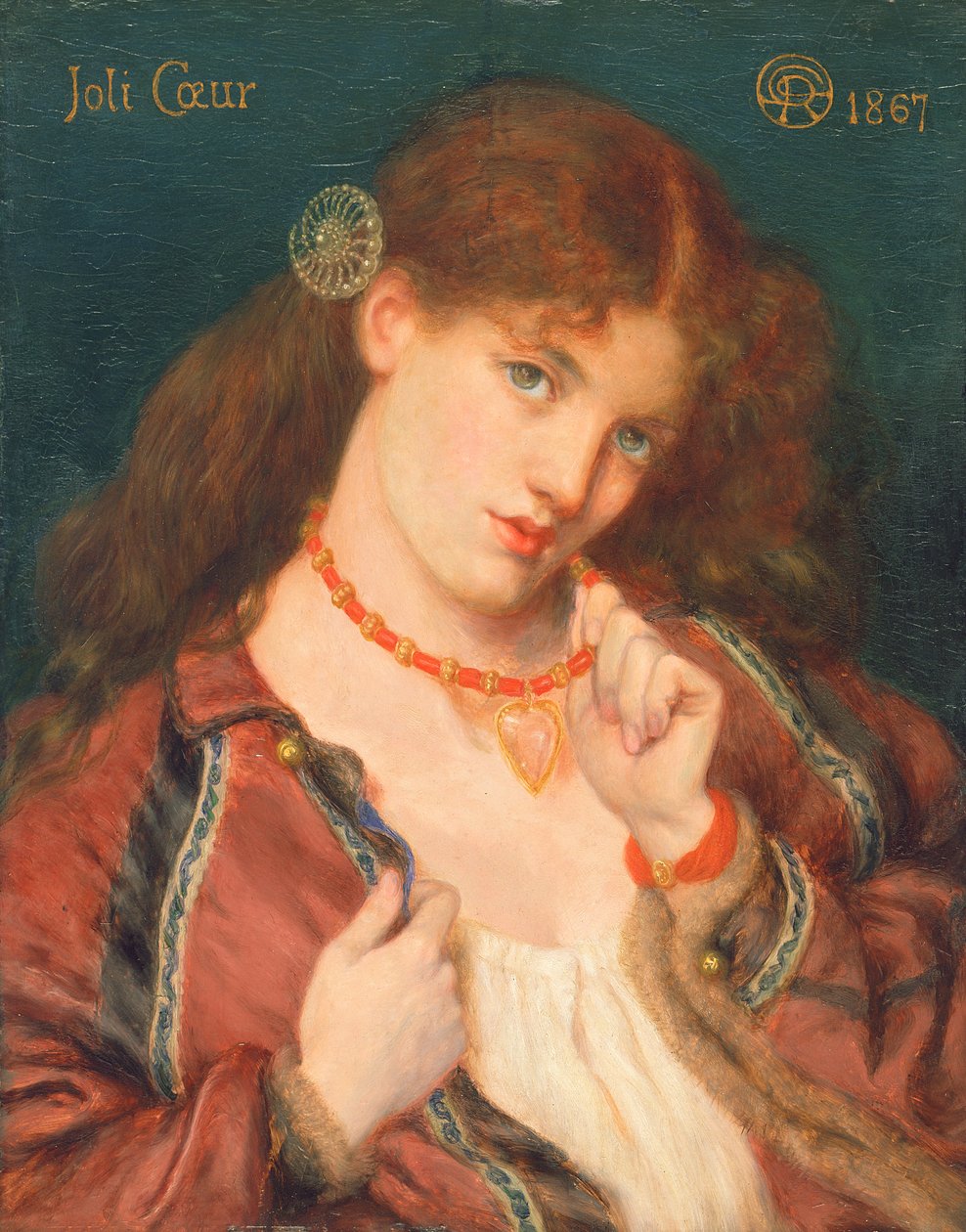 Söt hjärta av Dante Gabriel Charles Rossetti