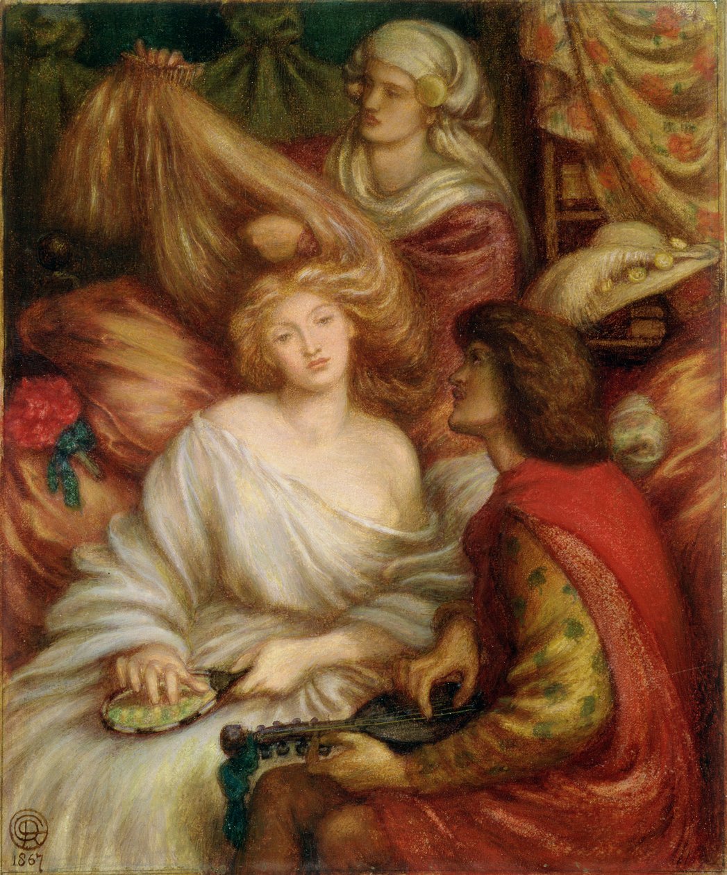 Morgonmusik av Dante Gabriel Charles Rossetti