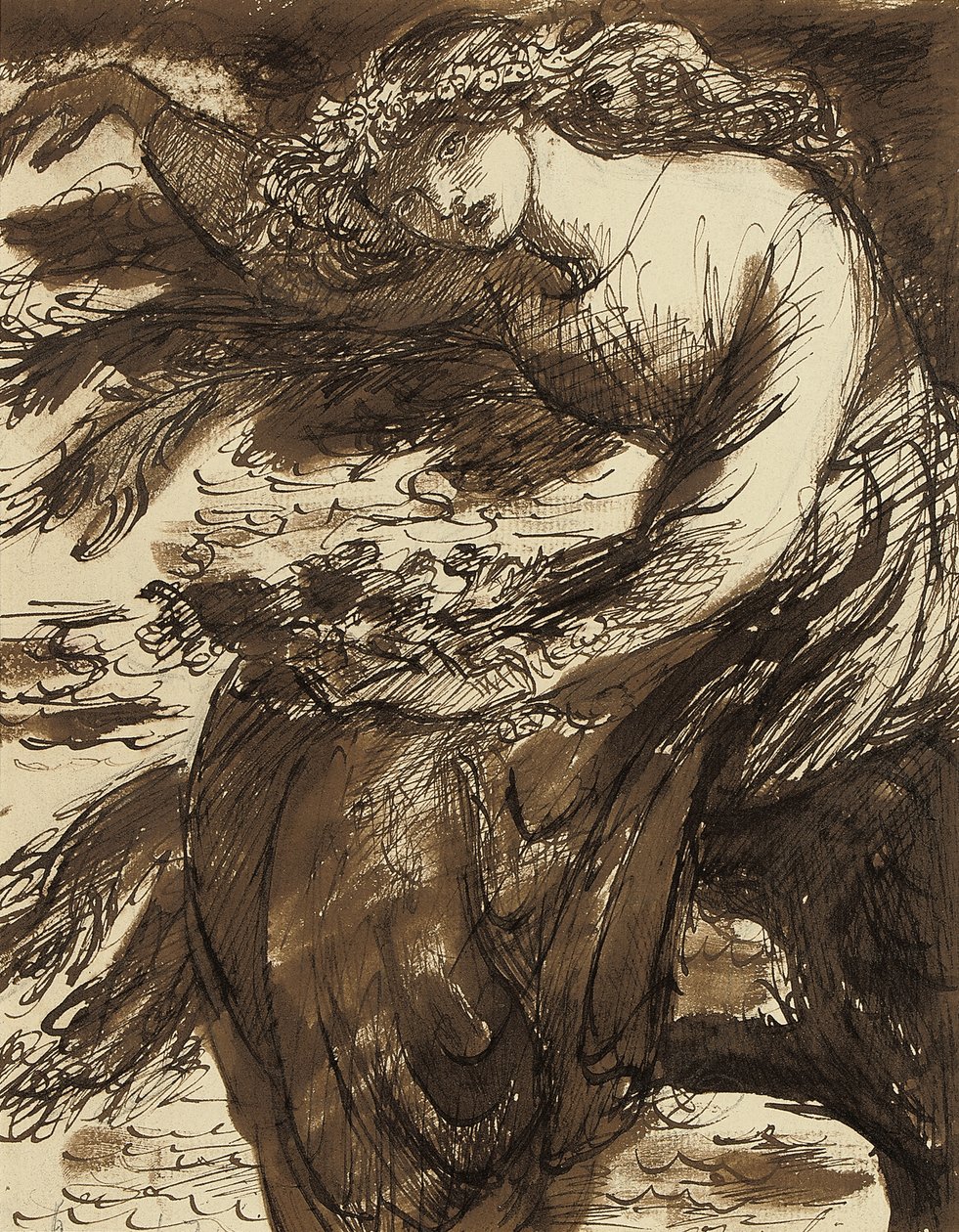 Ofelia, av Dante Gabriel Charles Rossetti